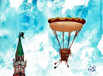 Hotdog by San Giorgio Maggiore 