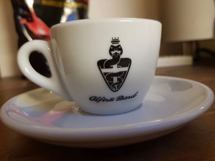 Espresso Tasse mit Unterteller