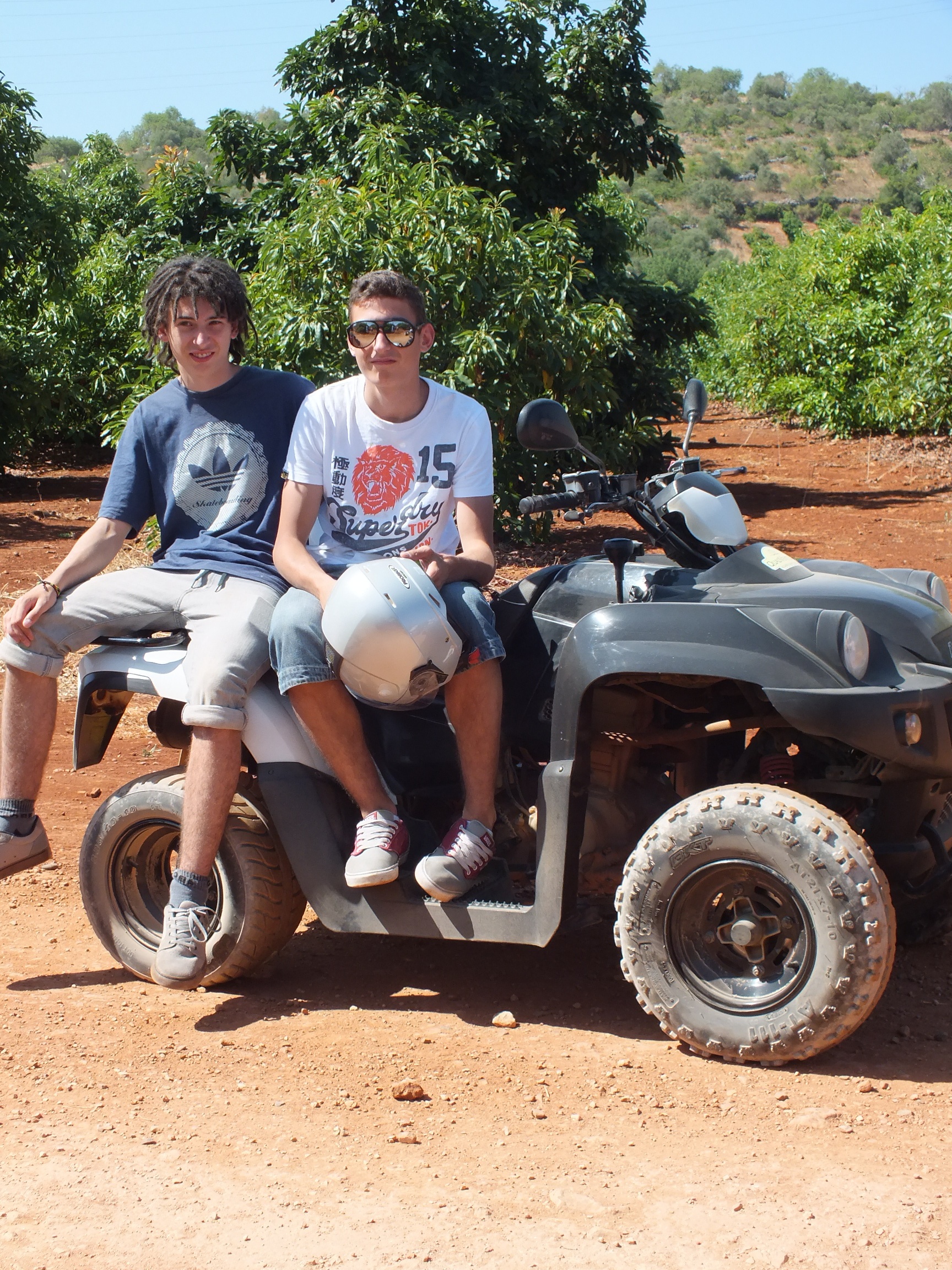 Een avontuurlijke tour met de quad