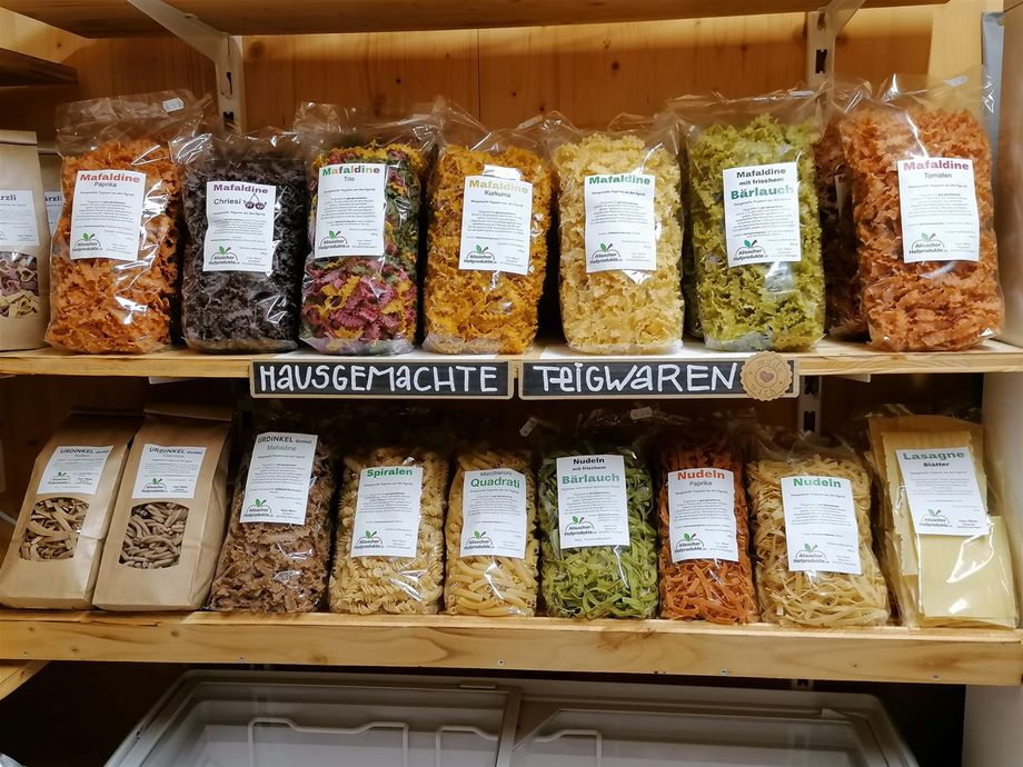 Unser Teigwarensortiment.