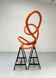 Schlaufe/ orange