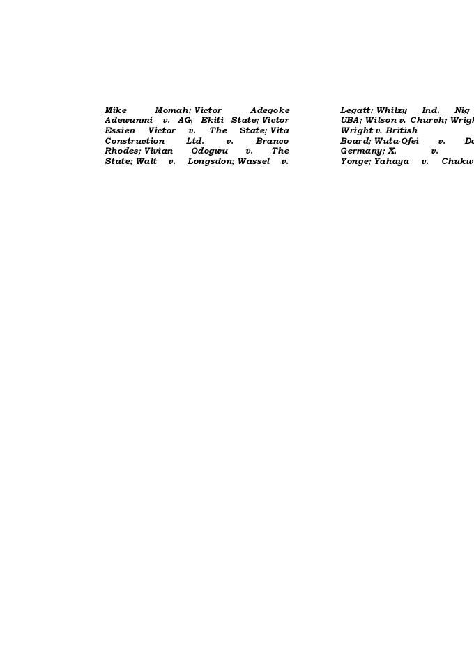 case law survey iii