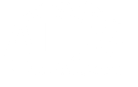 ALPS Consultancy Logo in White with ALPS Outline and text