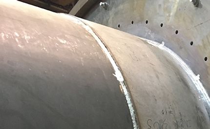 Boiler metall+ Stanley steel welded MIG-MAG 135-136.