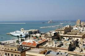 Hamnen i Trapani