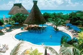 På detta fina hotell i PlayaCar bodde vi de första 10 dagarna.