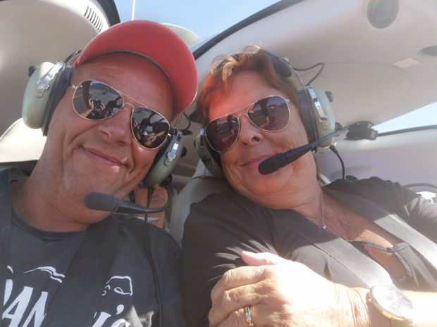 Nu ska vi åka helikopter över Grand Canyon 