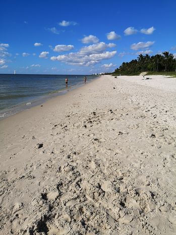 Fantastiska vita stränder på Floridas västkust