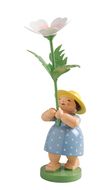Wendt & Kühn Blumenkind Mädchen mit Buschwindrose