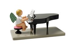 Wendt und Kühn Engel am Piano geschlossener Flügel