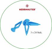 Herrnhuter Stern Montage Ersatzklammern blau