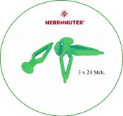 Herrnhuter Stern Montage Ersatzklammern grün