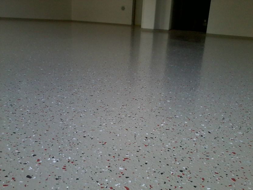 Kunstharzboden Garage