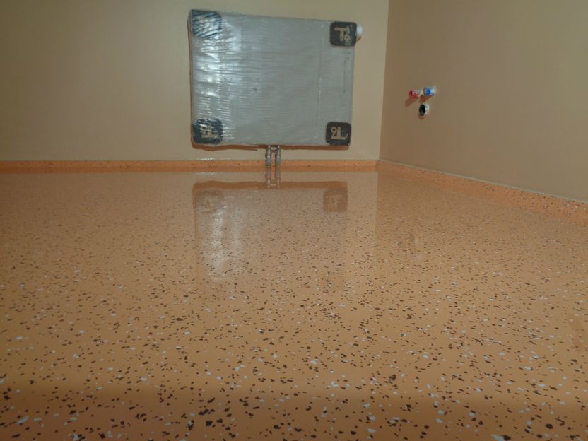 Kunstharzboden
Kindergarten Lassing