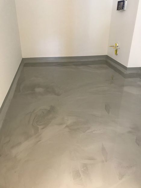 Kunstharzböden sind pflegeleicht und überall einsetzbar.