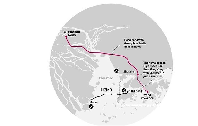 Il nuovo tracciato ad alta velocità con Canton