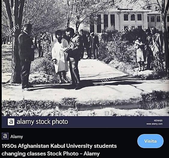 Fig. 10 La vita a Kabul era già occidentalizzata