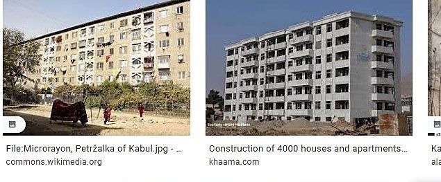 Fig. 7 Afghanistan - Kabul, la città