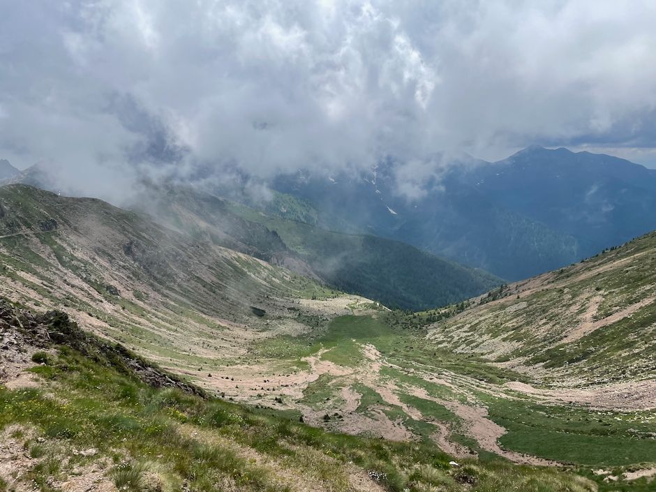 Wolken ziehen auf...