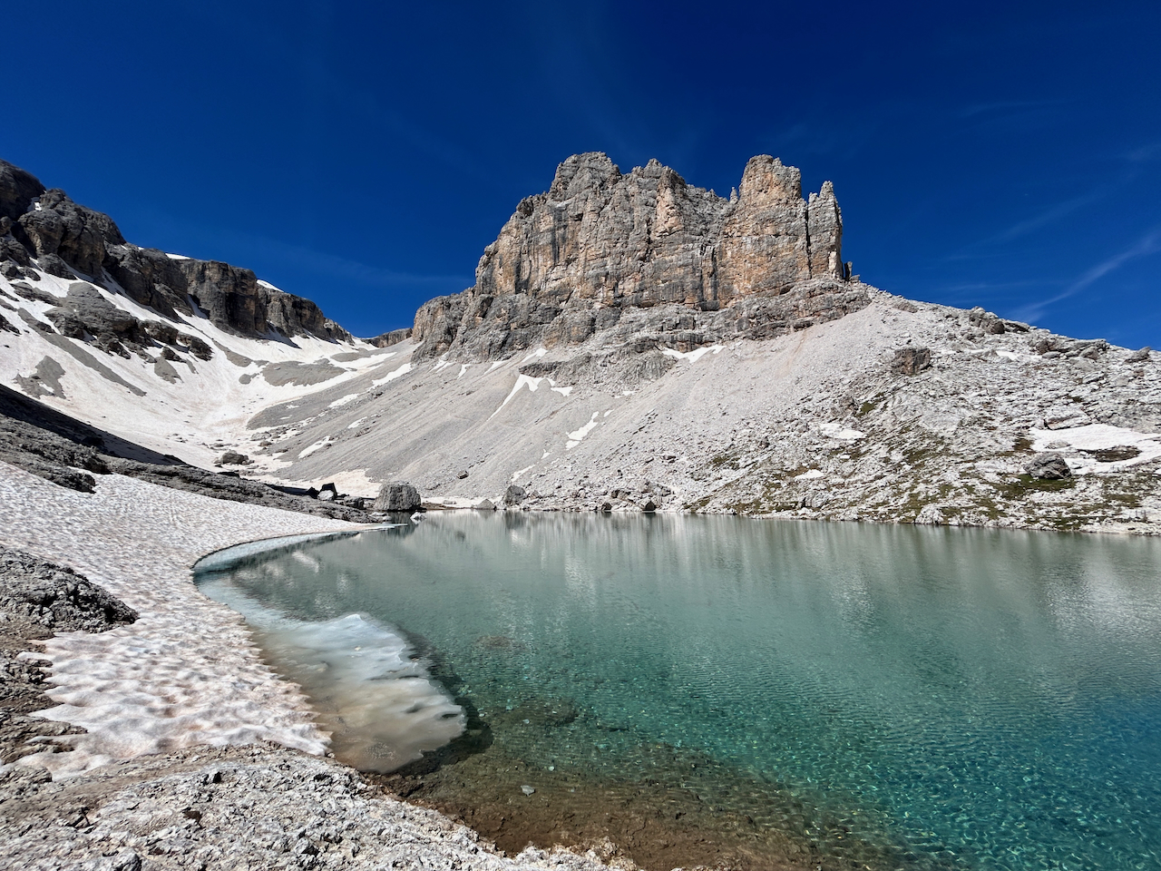 Am Lago di Pisciadù