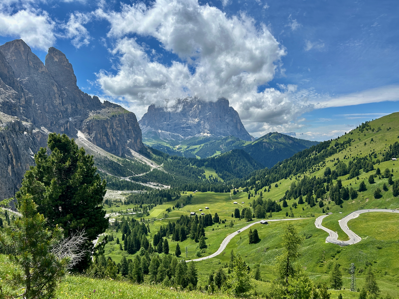 Grödner Joch, Langkofel