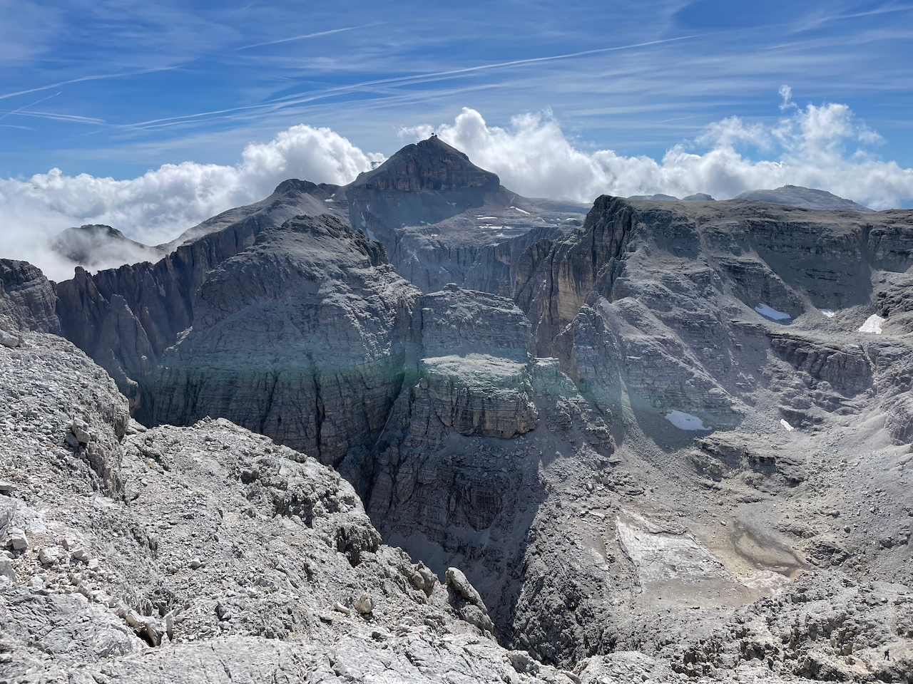 Blick auf den Piz Boè