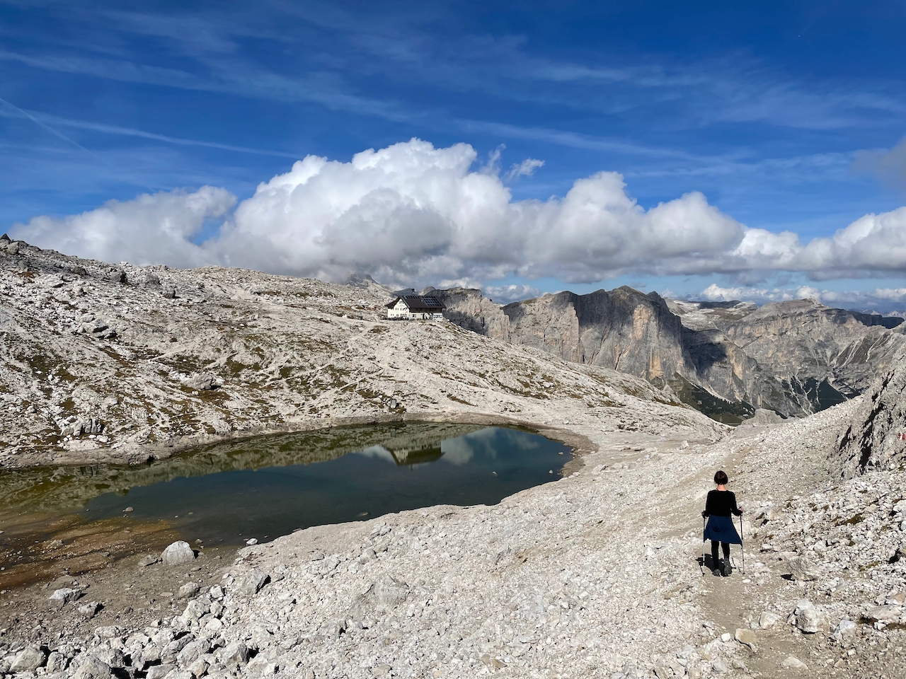 Abstieg zur Hütte