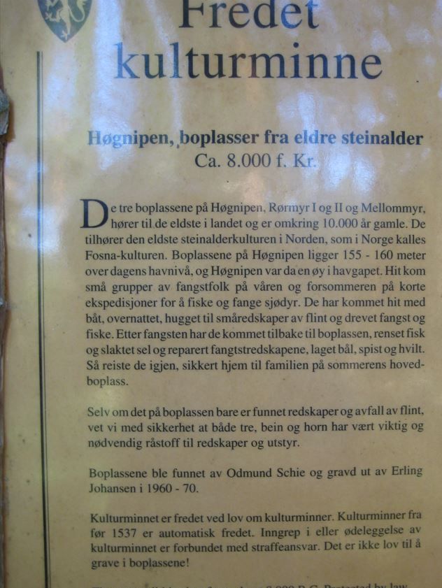 Høgnipen 08.08.2015. Foto. Amatør-Arkeologisk Kontor i Østfold v/Heine Iversen