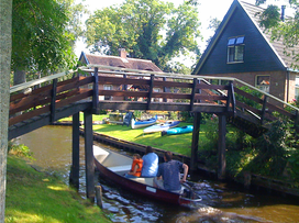 paisagem de Giethoorn
