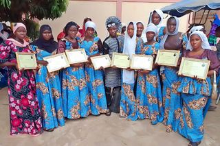 Machine à Coudre MALI la 2è année des diplômées