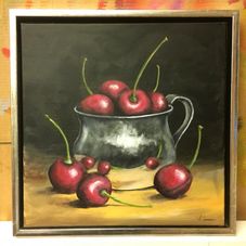 Körsbär i kopp