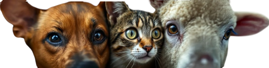 Chien, chat et mouton pour signaler une maltraitance Love Animals