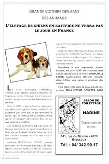 L’élevage de chiens en batterie stoppé en France Love Animals