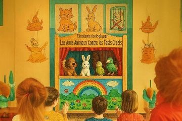 Théâtre Marionnettes Étudiants Love Animals