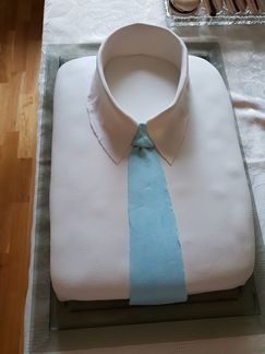 Skjortekake til konfirmasjon