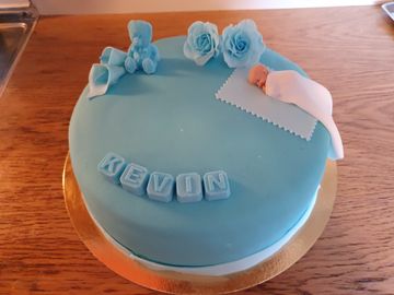 Dåpskake til Kevin