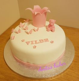 Dåpskake til Vilde