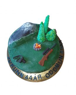 Jakt og frilufsliv kake