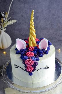 Enjhørningkake