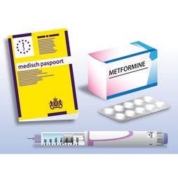 diabetes vakantie medisch paspoort pillen insulinespuit