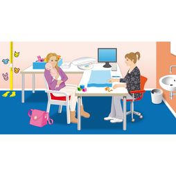 consultatiebureau baby zorg jonge moeder weegschaal babyspullen meetlat