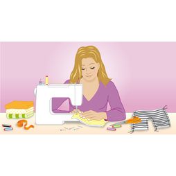naaimachine babykleertjes zwangerschap