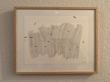 Traces d'une personne heureuse
