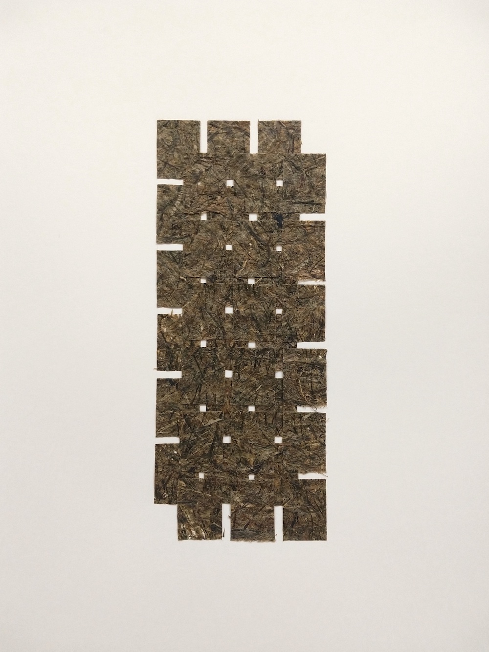 Handmade paper from thistles