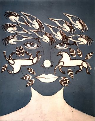 Original kunst af Annette Fuhr 