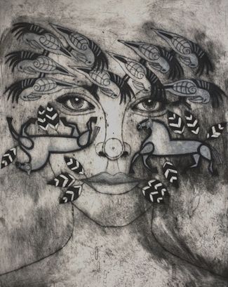 Original kunst af Annette Fuhr