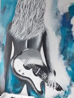 Melissa Etheridge, 50x60cm akryl