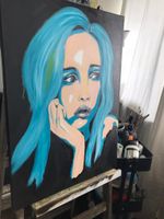 “beautiful scars”Akryl 50x70cm