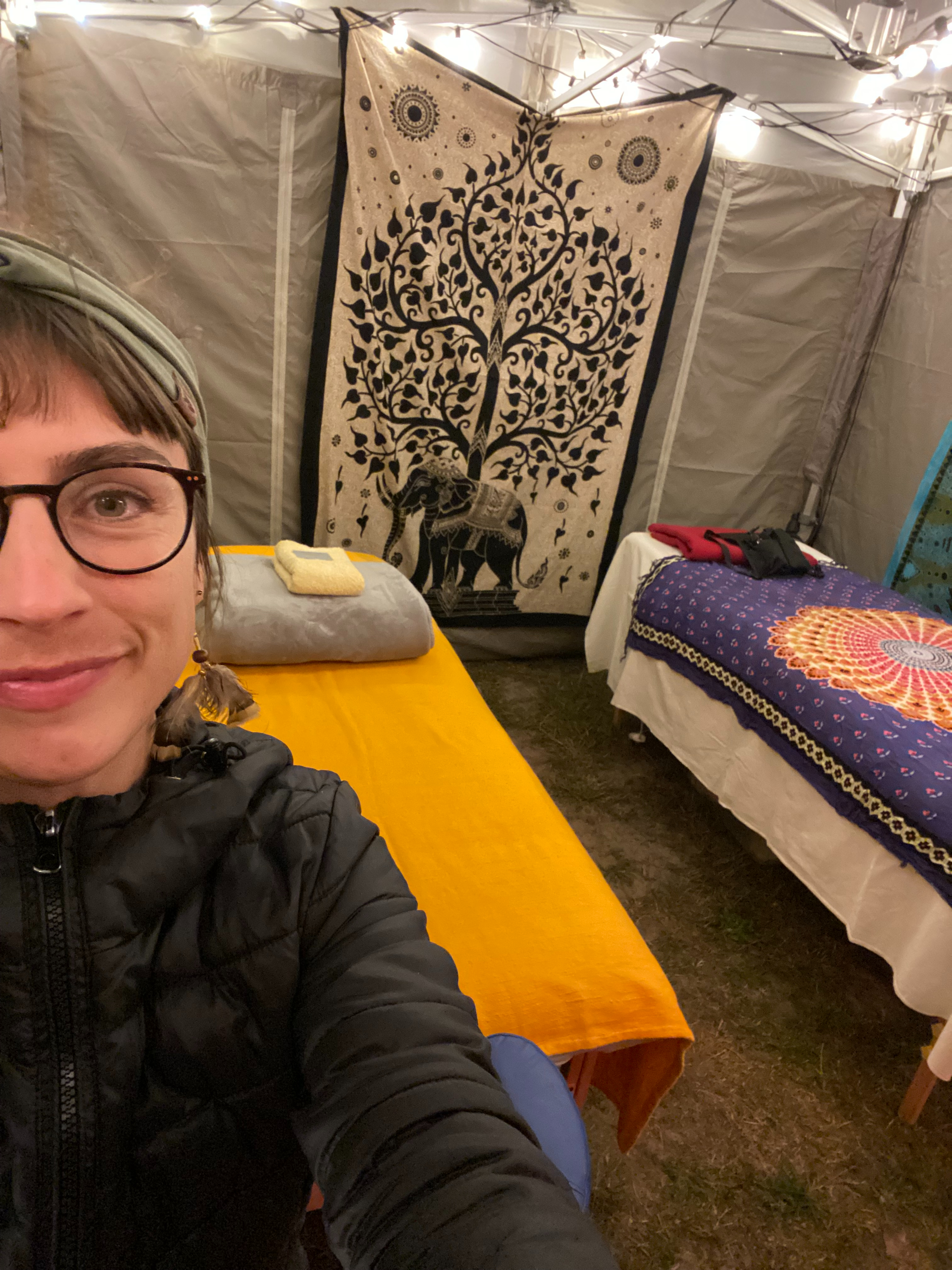 Festival Massagezelt