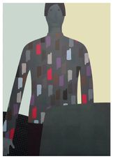 mobielmotief, 220x156cm, 2000 anuli croon // private collection